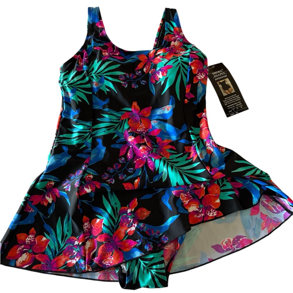 Floral Tropical One Piece Swimsuit